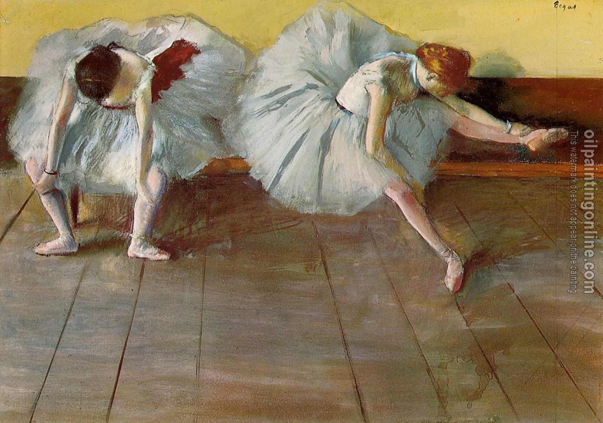 Degas, Edgar - Two Ballet Dancers